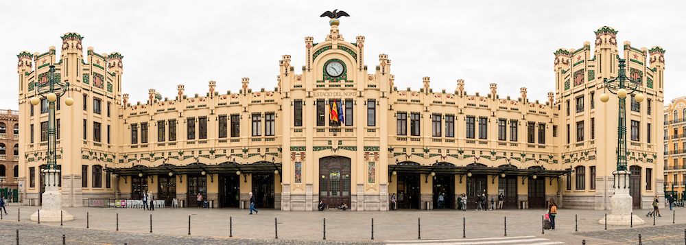 La Estación del Norte de Valencia ejemplo del Modernismo
